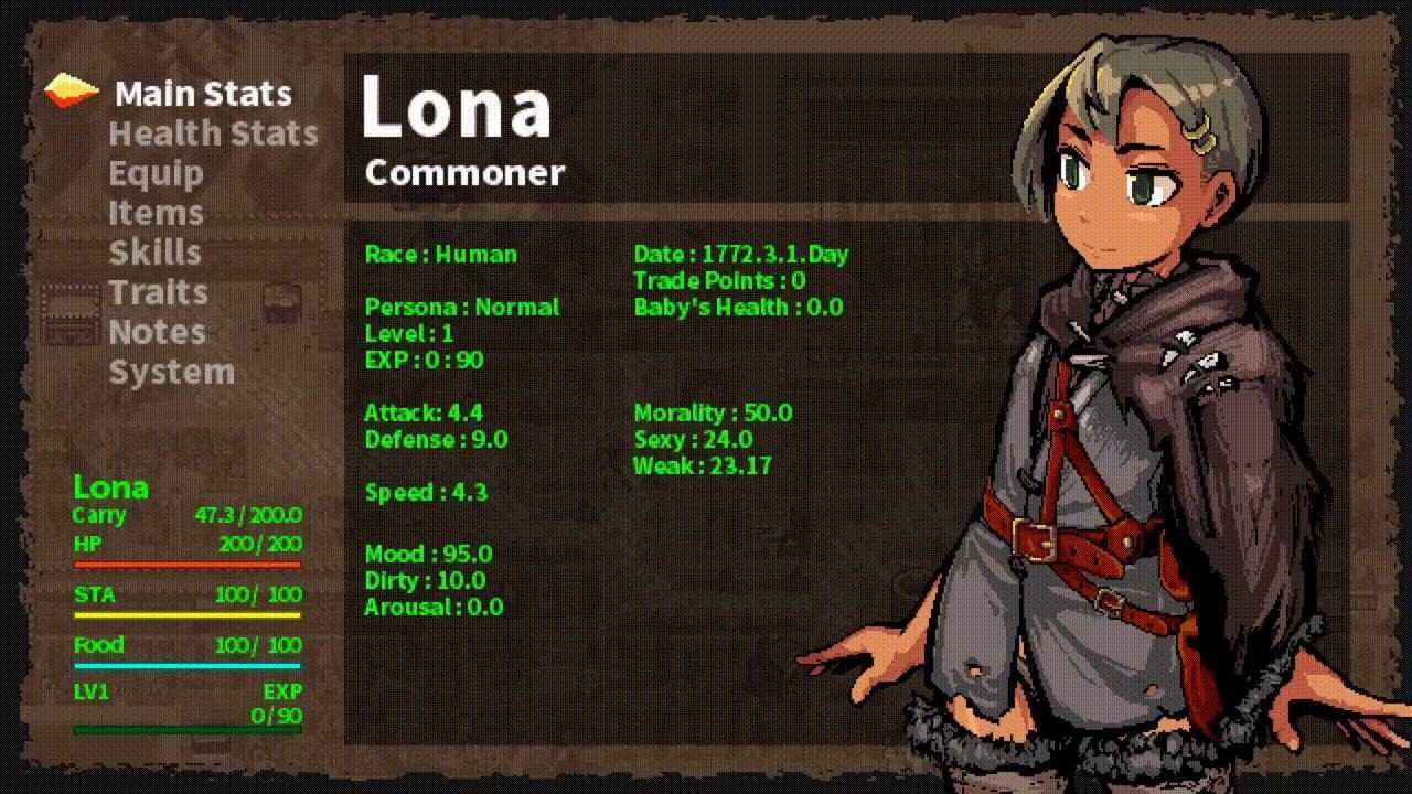 洛娜的世界LonaB LonaRPG 展示图 2
